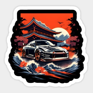 Nissan GTR 35 Sticker